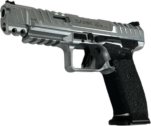 شريط قبضة مسدس Handleitgrips متوافق مع Canik SFX Rival S - شريط قبضة مسدس مطاطي من سلسلة Black Edge سهل التركيب، قطع غيار وإكسسوارات المسدس، مملوكة للمحاربين القدامى، صنع في الولايات المتحدة الأمريكية in Kuwait