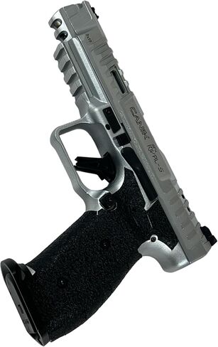شريط قبضة مسدس Handleitgrips متوافق مع Canik SFX Rival S - شريط قبضة مسدس مطاطي من سلسلة Black Edge سهل التركيب، قطع غيار وإكسسوارات المسدس، مملوكة للمحاربين القدامى، صنع في الولايات المتحدة الأمريكية in Kuwait