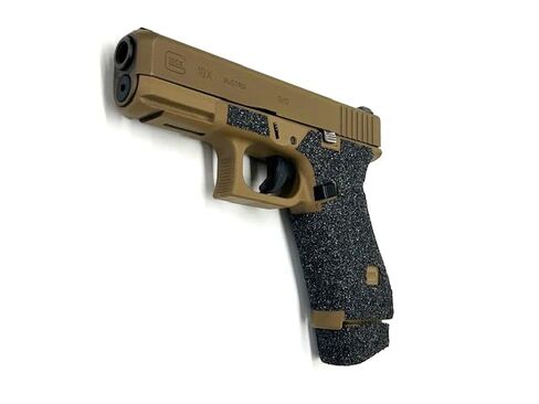 شريط قبضة مسدس HANDLEITGRIPS متوافق مع Glock 19x/ Glock 19x MOS/Glock 45/ Glock 45 MOS/ - شريط قبضة مسدس من سلسلة Elite، أغلفة مسدس، مملوكة للمحاربين القدامى، صنع في الولايات المتحدة الأمريكية in Kuwait