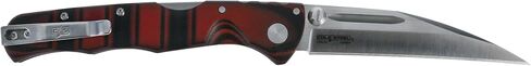 COLD STEEL FRENZY II / 8 بوصات إجمالية / 3.5 بوصات شفرة قدم الغنم / فولاذ 3 فولت / مقبض G10 / قفل ثلاثي الإعلانات / أحمر / أسود in Kuwait