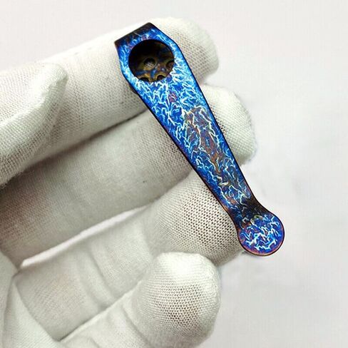 قطعة واحدة من مشبك خلفي للجيب من التيتانيوم المتين لاستبدال Spyderco C81 Paramilitary 2، Para 3، Manix 2، Delica 4، Endura 4، Yojimbo 2، سكين سموك القابل للطي in Kuwait