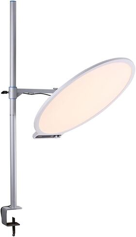 amaran Verge Max 22" 60W Bi-Color Circular LED Light Panel, White - Includes Desk Clamp Stand with a 360deg Swing Mounting Arm and 180deg Pan & Tilt Control in Saudi Arabia