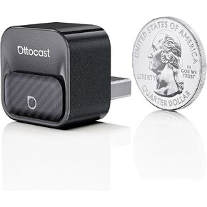 2026 Next-Gen Flagship Ottocast Mini Core, 2-in-1 Wireless CarPlay & Android Auto Adapter, One-Touch Device Switching, Plug & Play, WiFi 6 & Bluetooth 5.4, Auto Connect for iPhone & Android in Kuwait