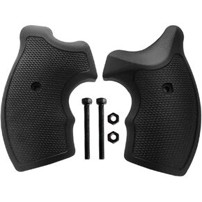 Cool Hand J Frame 642 38 مقابض خشب الورد الخاصة لـ Smith & Wesson، S&W J مقابض مسدس مستديرة، مسامير متضمنة، قطع الماس المدقق مع لؤلؤة بيضاء، مع أخاديد الإصبع in Kuwait