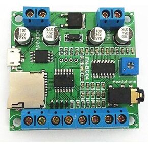4 Buttons Triggered MP3 Player Board with 10W Amplifier and Terminal Blocks in Saudi Arabia