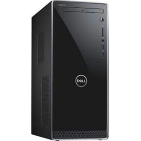 كمبيوتر مكتبي ديل انسبايرون 3670 بمعالج انتل كور i5-8400 بسرعة 2.8 جيجاهرتز، وذاكرة وصول عشوائي DDR4 SDRAM سعة 8 جيجابايت، وقرص صلب سعة 1 تيرابايت، باللون الأسود مع حواف فضية in Kuwait