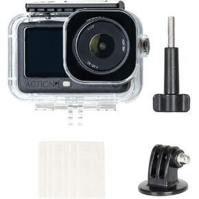 HSU Waterproof Case for DJI Osmo Action 6 Camera, 60M/196FT Underwater Housing Shell Cage with Quick Release Bracket, DJI Osmo Action 6 Invisible Diving Action Shell Accessory Kit in Kuwait