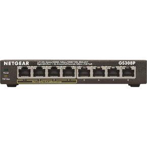 NETGEAR GS308P-100NAS 8-Port Gigabit Ethernet Unmanaged Switch, 4xPoE in Kuwait