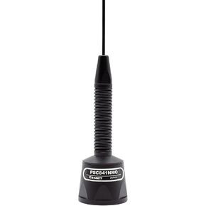 Comet PSC841NMO Tri-Band Mobile Antenna 150–174MHz 430–512MHz 750–865MHz VHF UHF 800MHz NMO Mount 100W Omni Directional Flexible Spring Base IP67 Rated Black Antenna in Saudi Arabia