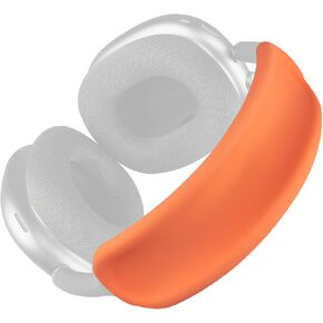 غطاء كامل لعصابة الرأس من SOULWIT لأجهزة AirPods Max (USB-C/Lightning)، مقاوم للعرق، غطاء رأس من السيليكون الناعم القابل للغسل لتمارين الصالة الرياضية - أسود in Kuwait