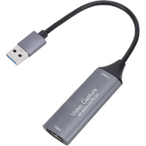بطاقة فيديو Yoidesu 4K 60 هرتز، جهاز فيديو صوت USB 3.0 عالي الدقة للوسائط المتعددة مع تقنية زمن الوصول المنخفض للغاية، لبث ألعاب الكمبيوتر وتسجيل الاجتماعات والبث المباشر in Saudi Arabia