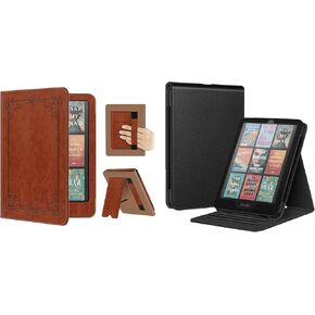Fintie Case for 7" All-New Kindle Paperwhite 12th Generation 2024 and Kindle Colorsoft Signature Edition, Slim Foldable Stand Case + Flip Vertical Stand Cover, Auto Sleep/Wake in Saudi Arabia