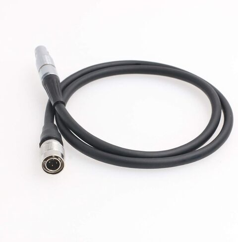 SZRMCC Hirose 4 Pin Male to 0B 2 Pin Male Power Cable for Sony F5 F55 Camera to Teradek Bond Bolt (Straight Cable) in Saudi Arabia