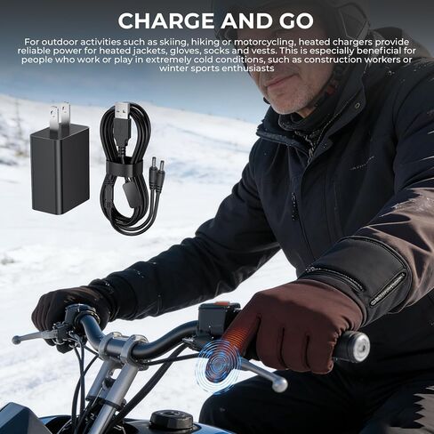 شاحن بطارية متوافق مع بطارية Savior Heat 7.4V 2200mAh 3000mAh Li-Polymer SWB01 للقفازات الساخنة والجوارب وبطانات القفازات وسلك محول الطاقة البديل in Saudi Arabia