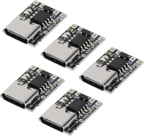 TP4057 1A 3.7V Lithium Battery Charging Board with Protection Type-C USB C Li-ion Battery Charging Board Over TP4056 in Saudi Arabia