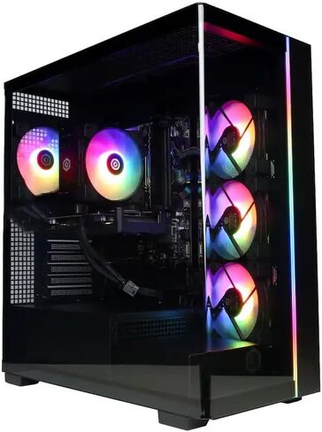 CyberpowerPC Gamer Xtreme Gaming Desktop PC - Intel Core i5-14400F CPU, 16GB DDR5 RAM, 1TB PCIe SSD, NVIDIA GeForce RTX 5060 8GB GDDR7, RGB Lighting, Windows 11 Home (GXi3200BSTV10) in Saudi Arabia