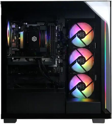 CyberpowerPC Gamer Xtreme Gaming Desktop PC - Intel Core i5-14400F CPU, 16GB DDR5 RAM, 1TB PCIe SSD, NVIDIA GeForce RTX 5060 8GB GDDR7, RGB Lighting, Windows 11 Home (GXi3200BSTV10) in Saudi Arabia