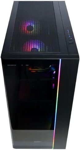 CyberpowerPC Gamer Xtreme Gaming Desktop PC - Intel Core i5-14400F CPU, 16GB DDR5 RAM, 1TB PCIe SSD, NVIDIA GeForce RTX 5060 8GB GDDR7, RGB Lighting, Windows 11 Home (GXi3200BSTV10) in Saudi Arabia