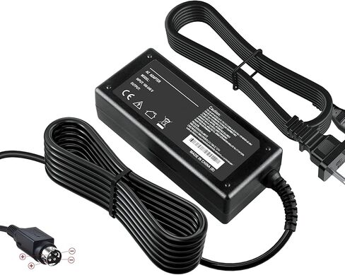 4-Pin DIN 19V AC/DC Adapter Replacement for Touch Dynamic Saturn All in One 8" Saturn AIO 8.4" P/N 3LEP88400020 POS PC Card Reader Terminal DC19V 3.42A 65W 19VDC 19.0V Power Supply Cord in Saudi Arabia