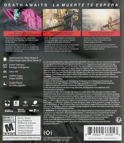 Hitman 3 - Xbox One / Xbox Series X (Renewed) in Saudi Arabia