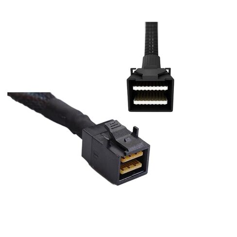 MI NI S*A*S SFF-8643 to SFF-8639 U.2 Connector Adapter Data Cable with 15Pin Power 0.8M for U2 NVME SSD in Saudi Arabia