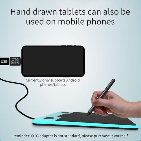 BatteryFree Graphics Drawing Tablet featuring pen technology for multiple devices including PC and mobile graphics tablets in Saudi Arabia
