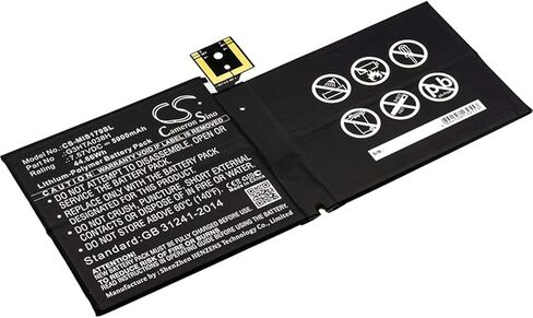 بطارية VI VINTRONS لجهاز Microsoft Surface Pro 5، Surface Pro 5 1796، in Saudi Arabia