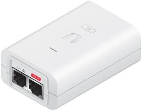 UBIQUITI Networks POE INJECTOR POE-24-24W-WH PoE محول 24V 1A 10/100 أبيض in Saudi Arabia