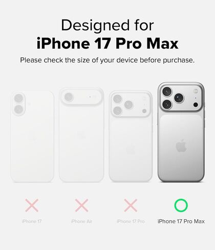 Ringke Camera Glass Pro for iPhone 17 Pro Max Camera Lens Protector [Super Easy to Install] Case Friendly Shatterproof Premium 9H Hardness Tempered Glass - 2 Pack in Saudi Arabia