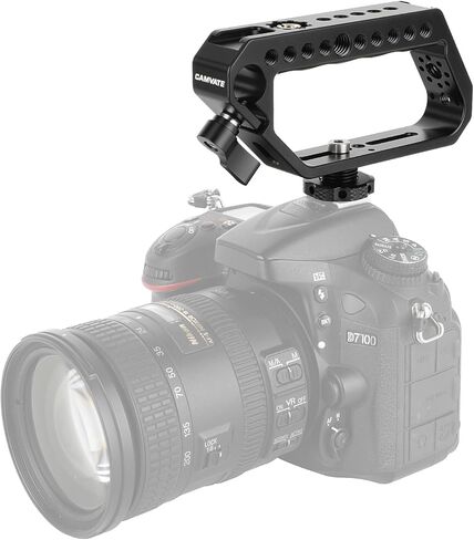 مقبض علوي للكاميرا من CAMVATE مع حذاء بارد وحامل ملحقات ARRI مضاد للالتواء-3942 in Kuwait
