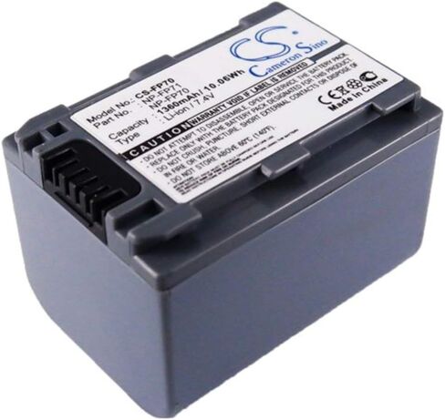 VI VINTRONS Battery for Sony DCR-DVD105, DCR-DVD105E, DCR-DVD203, DCR-DVD205, in Saudi Arabia