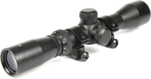 TACFUN Long Eye Relief Scout Scope 2-7X32 w/Weaver Scope Rings in Saudi Arabia