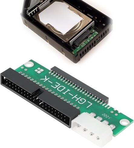 The Lord of the Tools IDE 44 Pin Male to 40 Pin Female Hard Drive Adapter for 3.5 to 2.5 inch Hard Disk in Saudi Arabia