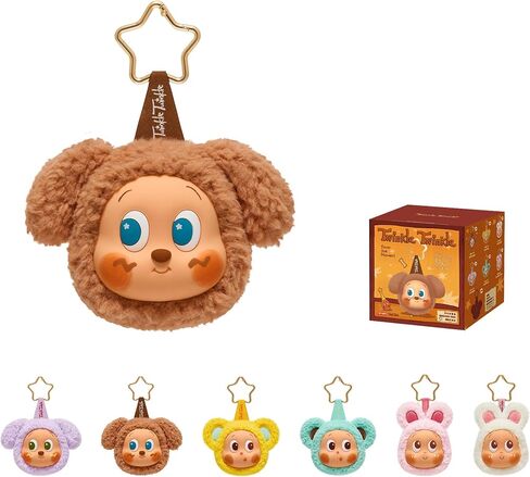 POP MART Twinkle Twinkle Savor The Moment Series-Earphone Case Blind Box Portable Earbuds Bag for Apple, Samsung, JBL, Headphone Earbud Protective Carrying Case Bag-Single Box in Saudi Arabia