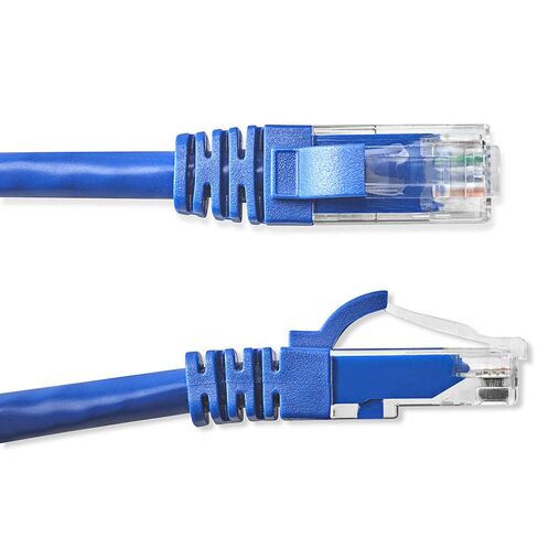 كابل توصيل NavePoint، CAT5e، 24AWG/7*0.18 ملم، 7 قدم، 10 حزم، أزرق in Kuwait