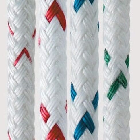 dynamicSailor New England Ropes 1/4" (6mm) Sta-Set X Red Fleck in Saudi Arabia