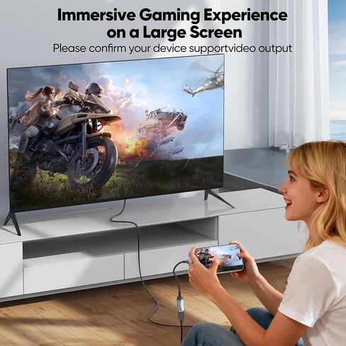 محول USB C إلى HDMI 2 حزمة، محول USB-C إلى HDMI 4K (ذكر إلى أنثى)، محول من النوع C إلى HDMI لأجهزة MacBook Pro وiPad Pro وSamsung Galaxy S23/Note وDell XPS وSteam Deck والكمبيوتر المحمول والكمبيوتر اللوحي in Kuwait