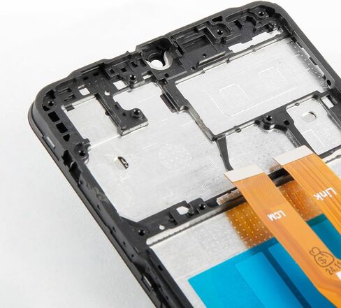 شاشة عرض LCD أصلية A06 A065F/A065M OEM + إطار أزرق لهاتف Samsung Galaxy A06 4G A065F/M 6.7 بوصة شاشة LCD بديلة تعمل باللمس مجموعة محول رقمي in Saudi Arabia