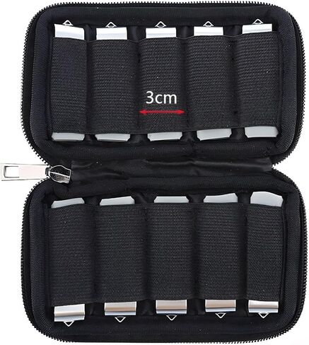 USB Storage Case, Flash Drive Thumb Drive Memory Stick Storage Bag, Organizer for USB Sticks, Zip Drive, Jump Drive in Saudi Arabia