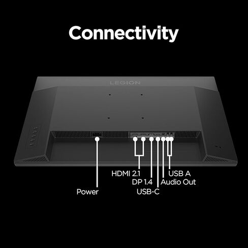 شاشة الألعاب Lenovo Legion 27QD-10 - شاشة QHD IPS مقاس 27 بوصة - معدل تحديث 240 هرتز - 0.5 مللي ثانية MPRT - 99% sRGB - AMD FreeSync™ Premium - حامل مريح in Saudi Arabia