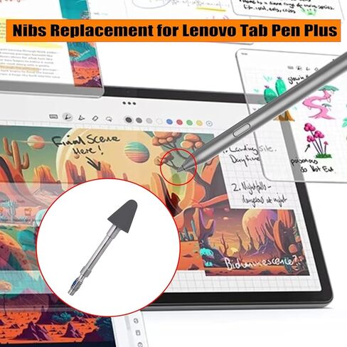 قلم Tab Plus Pen Nibs متوافق مع قلم Lenovo Tab Plus، قلم Tab Plus بديل لأقلام Lenovo Tab Plus، حساسية الضغط 4096 in Saudi Arabia
