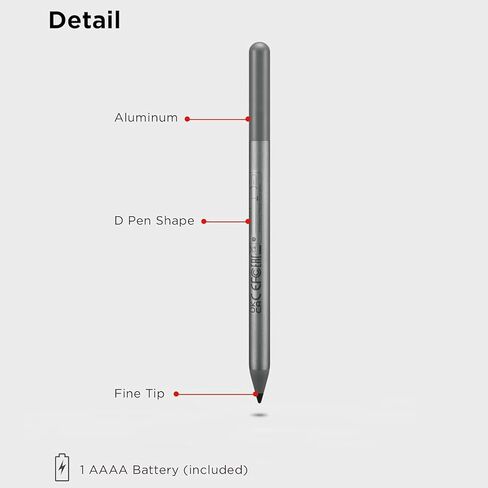 Precision Tilt Feature Stylus Pencil for Lenovo USI Pen 2 Magnetic，Compatible with Chromebooks， Compatibility, Perfect for Students, Professionals, and Creatives in Saudi Arabia
