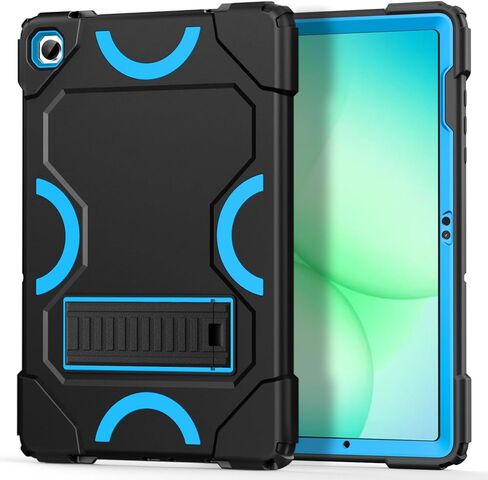 Case for Samsung Galaxy Tab A11 Plus 2026/ Tab A9 Plus 2023 11 inch, Military Grade Shockproof Protective Cover with Built-in Kickstand for A11+/ A9+ 11" Tablet, Black+Blue in Saudi Arabia