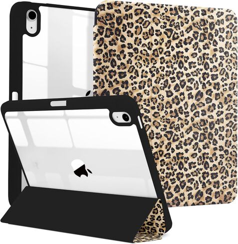 حافظة MrARTIST لجهاز iPad A16/10th Generation - حافظة كمبيوتر لوحي لطيفة للنساء والفتيات Girly Kawaii Aesthetic Preppy Kawaii Chic Cool Design لغطاء جهاز Apple Tablet مع حامل قلم رصاص، كاكي مربعات in Kuwait