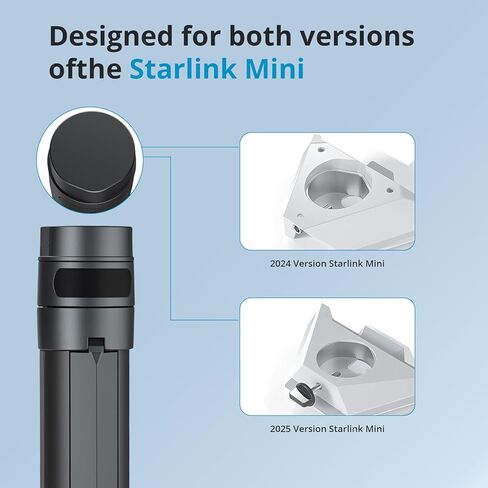 Starlink Mini Battery Pack– 166Wh/45,000mAh Power Bank Up to 6-Hour Runtime, All-in-One Battery & Tripod Stand, Stable Output for Outdoor Camping & Remote Work, IP67 Waterproof in Saudi Arabia