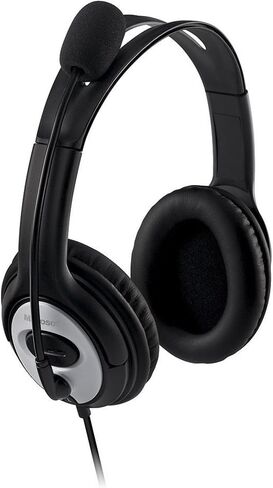 Microsoft LifeChat LX-3000 Headset (JUG-00013) with Clear stereo sound, Plug and Play, Noise-cancelling Microphone for Laptop/PC, Over-Ear in Saudi Arabia