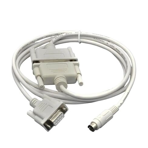SC-09 Serial RS232 Port Suitable for FX/A Series Programming Cable USB-SC09 Download USBSC09(White,10m) in Saudi Arabia