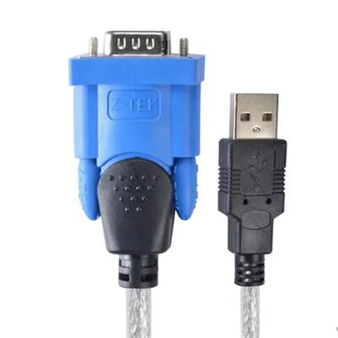 كابل تحويل من الدرجة الصناعية USB إلى RS232 منفذ تسلسلي Z-TEK خط تنزيل برمجة البيانات العالمية USB-232 in Kuwait