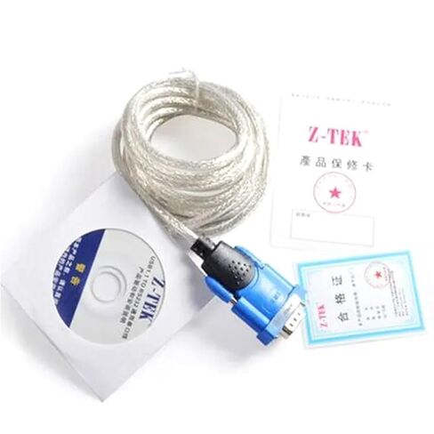 كابل تحويل من الدرجة الصناعية USB إلى RS232 منفذ تسلسلي Z-TEK خط تنزيل برمجة البيانات العالمية USB-232 in Kuwait
