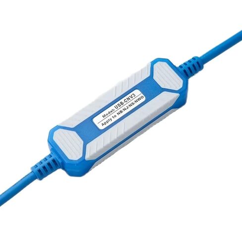USB-CNV3 كابل نسخة مطورة مع حماية الحلقة المغناطيسية مناسبة NB NJ NS NW0 سلسلة كابل البرمجة in Kuwait